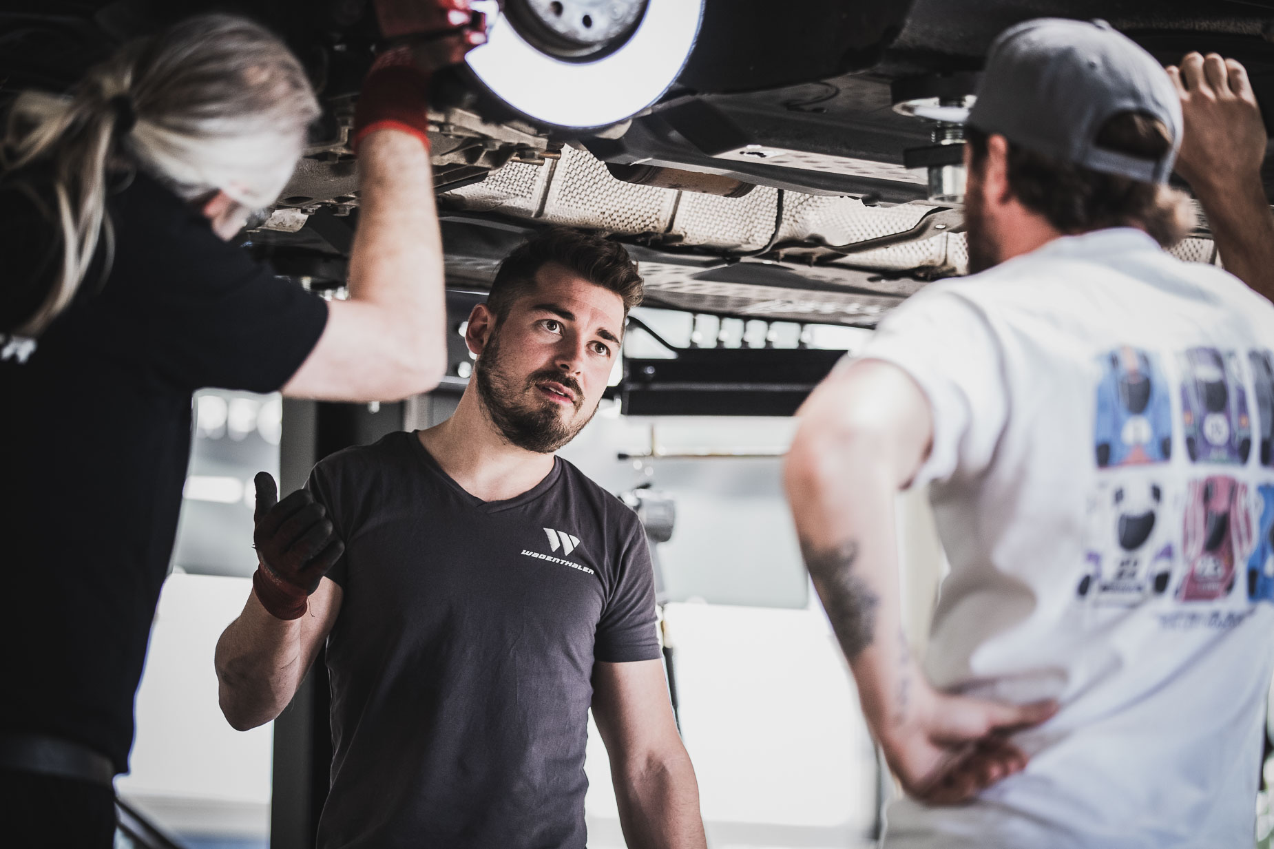 Inhaber kai wagenthaler kundengespraech forografiert von florian breitenberger